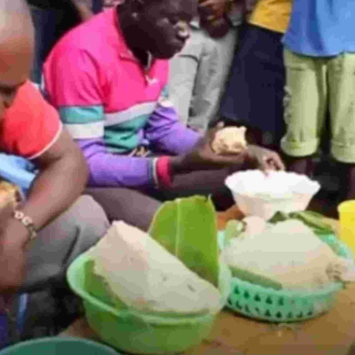 Bungoma Man Wins Ugali Eating Competition After Finishing Two Kilograms in 35 Minutes