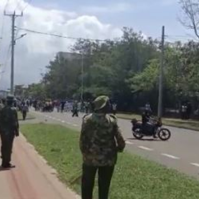 Police Repel Opposition Protestors Attempting to Storm Kisumu State Lodge