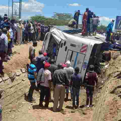 At Least 14 Killed After Pwani University Bus Collides with a Matatu in Naivasha