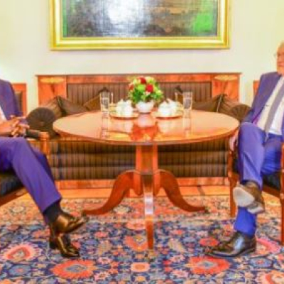 Ruto Holds Talks with German President Frank-Walter Steinmeier in Berlin
