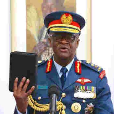 General Francis Ogolla Sworn In as the New Chief of Defense Forces in Kenya