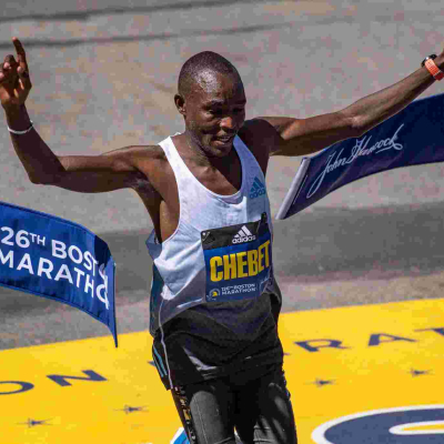 Kenyan Evans Chebet Wins Back-to-Back Boston Marathons