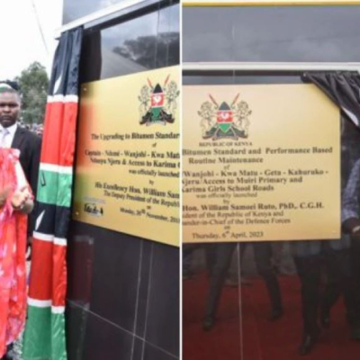 President Ruto Defends Decision to Launch the Same Road Twice