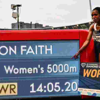 Faith Kipyegon Breaks 5000M World Record in Paris Diamond League 