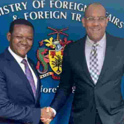 CS Alfred Mutua Seals Deal to Export Computers Built in Kenya to Barbados