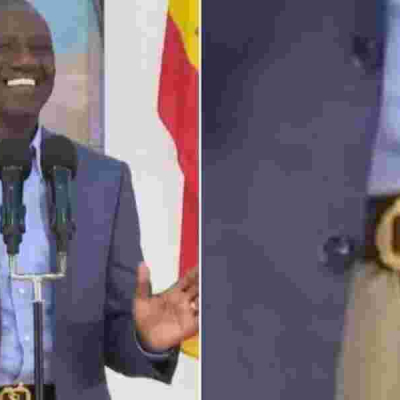 Ruto's Ksh428,000 Belt Leaves Kenyans Abuzz with Speculation