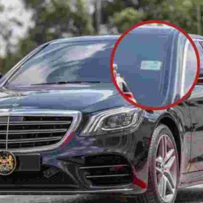 Questions Arise Over Insurance Sticker on Ruto's New Car