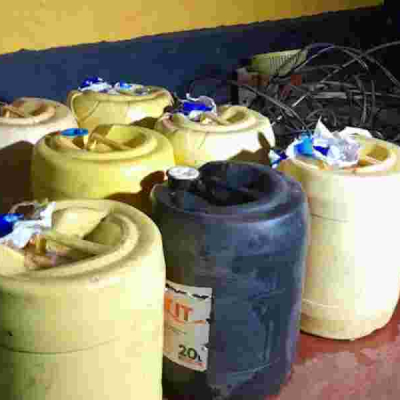 Thika Man Arrested in Possession of 140 Litres of Transformer Oil