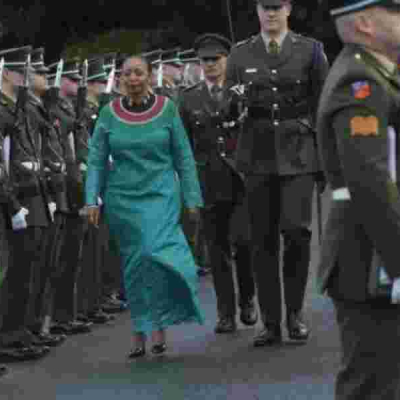 Kenyan Ambassador Receives High-Profile Irish Military Reception