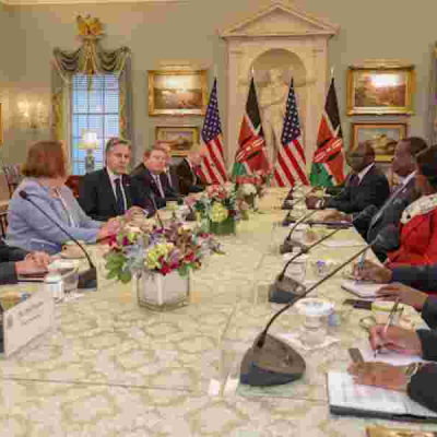 Mudavadi, US Secretary of State Blinken Discuss Regional Stability in Washington