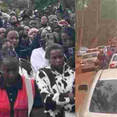 Heavy Traffic as Hundreds Gather to Bid Farewell to Brian Chira