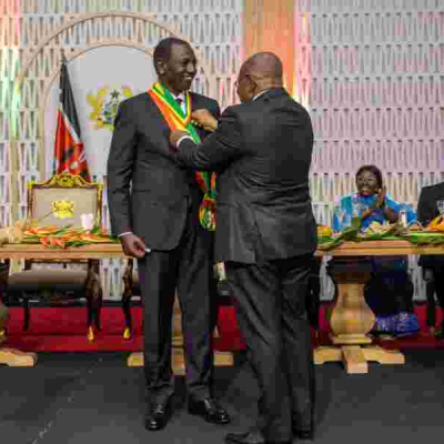 President William Ruto Receives Ghana's Highest Honor