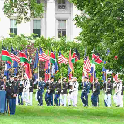 Kenyan Diaspora Connects with Visiting Leaders on White House Lawns
