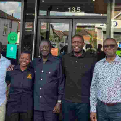 ODM Delegation Savors Ugali at Kenyan Eatery in the UK