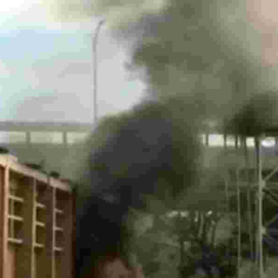 Parliament on Fire as Protesters Storm Building