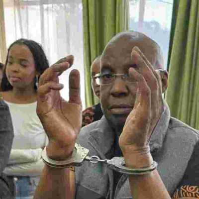 Jimi Wanjigi Confronts Officers During Arrest at DCI Headquarters