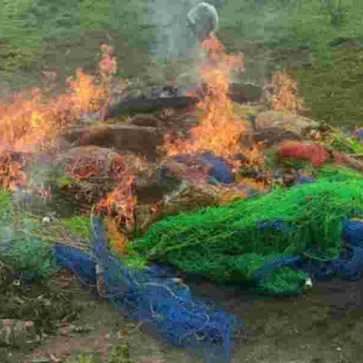 Kenyan Authorities Destroy Sh 4 Million Illegal Fishing Nets in Homa Bay Crackdown