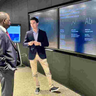 Raila Odinga Visits IBM Research Institute in New York