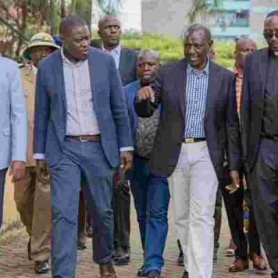 Ruto, Gachagua Hold Separate Sunday Services in Nairobi and Kajiado
