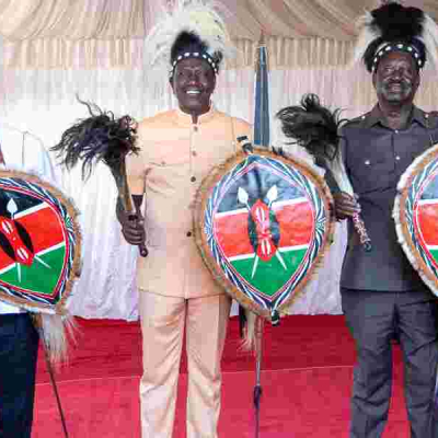 Ruto, Museveni Honored as Luo elders in Siaya Cultural Event