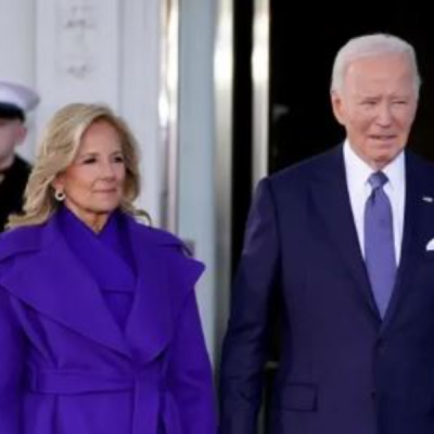 At Capitol Hill, Jill Biden's Blue Attire Echoes Her 2021 Inaugural Style