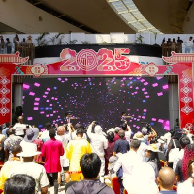 Hundreds Gather at Nairobi's Two Rivers Mall for Chinese New Year Celebration