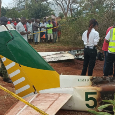 20-Year-Old Trainee Pilot Dies in Aircraft Crash Near Ikanga Airstrip in Voi