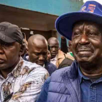 Raila's Bodyguard George Oduor is Dead