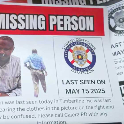Kenyan grandfather still missing, a month after arriving in the US