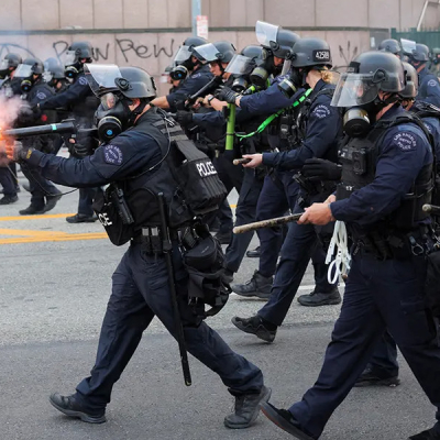 Los Angeles Under Tight Security as Immigration Protests Turn Violent