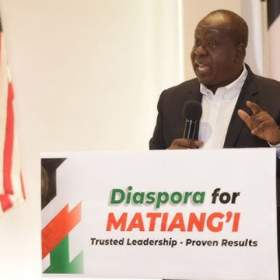 Matiang’i Launches 2027 Presidential Bid in Baltimore, Calls for Diaspora Mobilisation