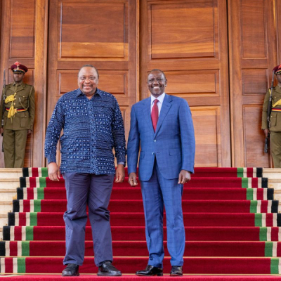 Ruto Hosts Uhuru, Mnangagwa at State House