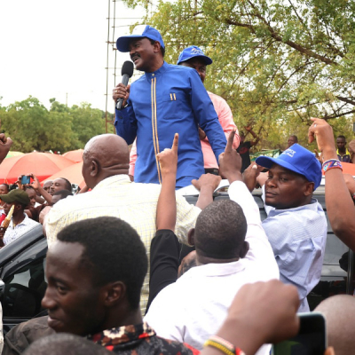 Kalonzo Heckled with ‘Tutam’ Chants at Tharaka Nithi Rally