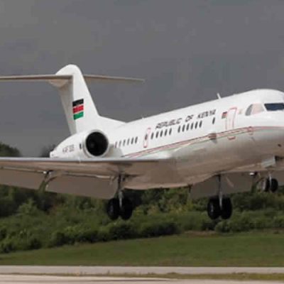 Kenya’s Presidential Jet to Be Retired in 2026 After Final Maintenance in the Netherlands