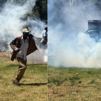 Tear Gas Fired at Worshippers During Gachagua’s Church Visit