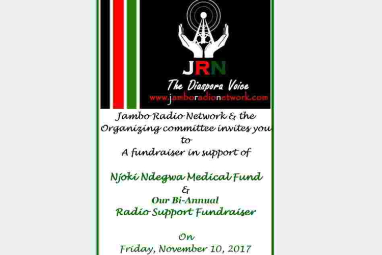 Fundraiser in Support of Njoki Ndegwa of Jambo Radio Network