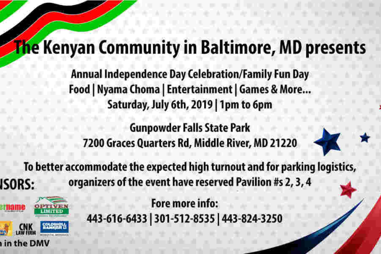 Username Investments Set to Join the Kenyan Community in Baltimore for the Annual Independence Day Celebrations