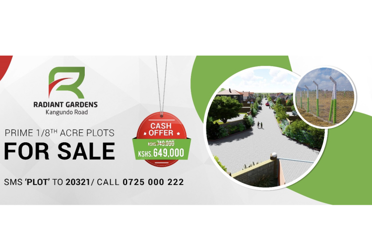Plots for Sale: Radiant Gardens Kangundo Road 