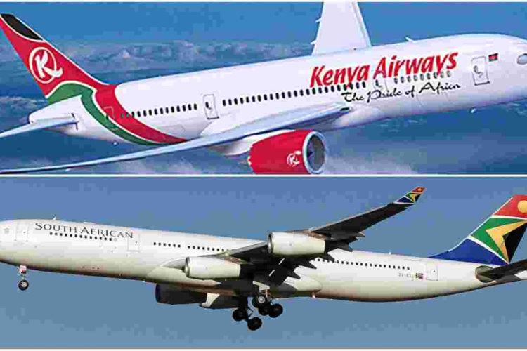 Kenya Airways and South African Airlines Sign Deal to Form a Pan-African Airline
