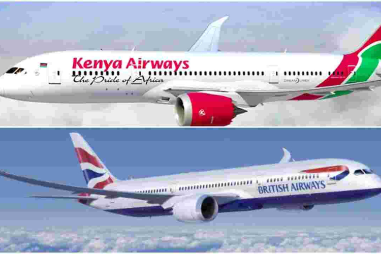 Kenya Airways Signs a New Codeshare Agreement with British Airways 