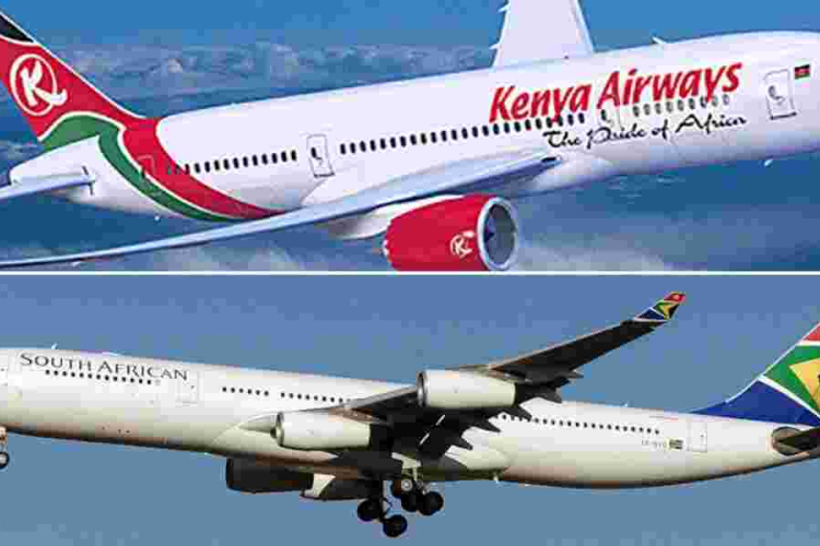 Kenya Airways, South African Airways Ink Pact to Form Pan-African Airline Group