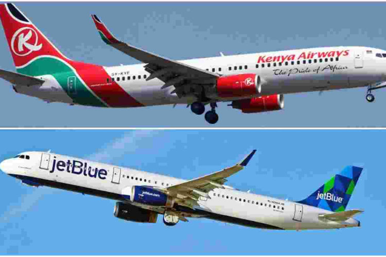 Kenya Airways Signs a Partnership Agreement with US-Based JetBlue Airways 