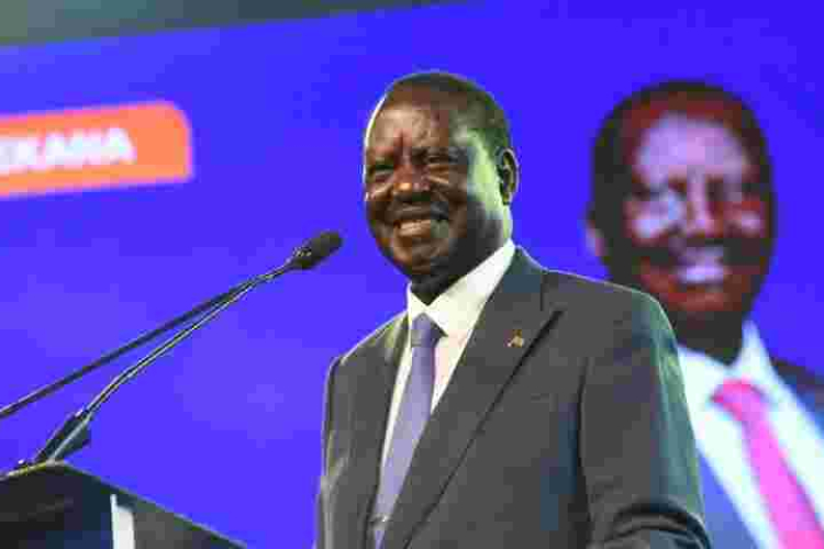  Raila Pledges to Ban Mitumba Clothes If Elected President 