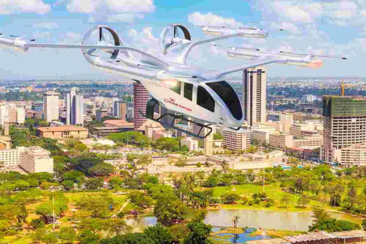 Kenya Airways Signs a Deal to Acquire 40 Flying Electric Taxis from Brazil 