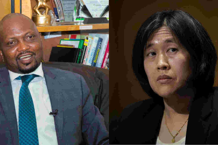 CS Moses Kuria Holds Talks with US Trade Representative Katherine Tai