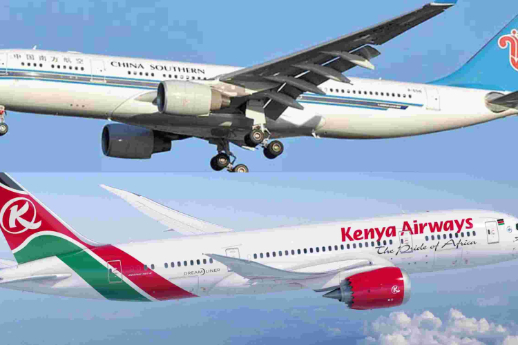 Kenya Airways, China Southern Airlines Renew Suspended Interline Deal 
