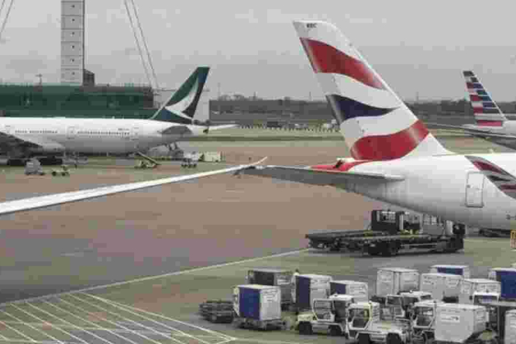 British Airways, Virgin Atlantic Planes Collide at Heathrow Airport