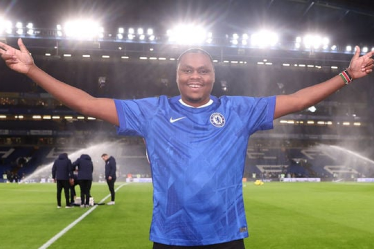Kenya’s Darts Star Celebrates Title Win With Special Stamford Bridge Visit