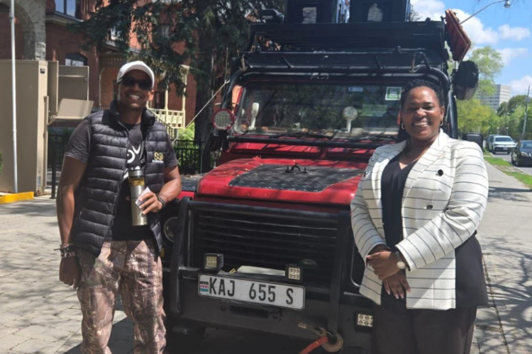 Kenyan Motorist Drives Land Rover Across Canada From Atlantic to Pacific