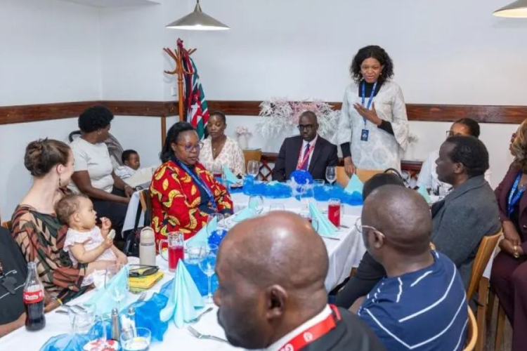 PS Korir Sing’Oei Meets Kenyan Diaspora in the Czech Republic